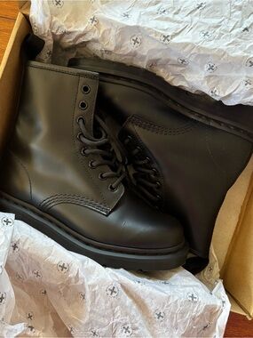 Dr. Martens 1460 Mono Lace Up Boots